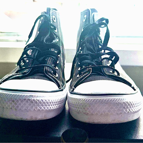 Unisex Converse Chuck Taylor All Star Twill High Top Black - Picture 2 of 7